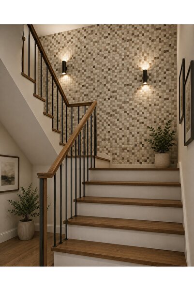 UnicSpot Panou decorativ PVC, marmura bej, 98x48x0.3 cm
