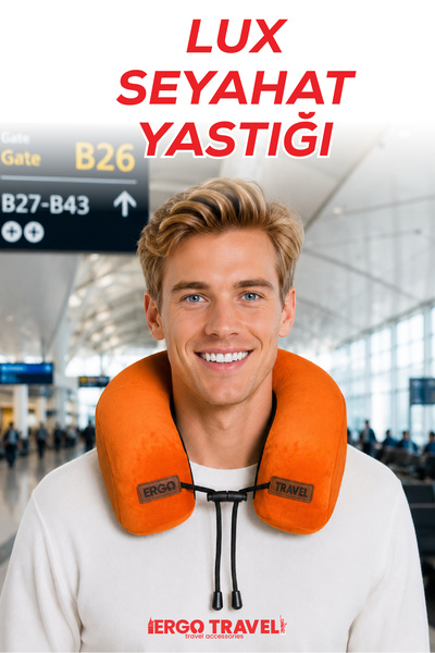Viscofoam Lux Ortopedik Seyahat Yastığı Visco Boyun Destekli Seyahat Yastığı ...