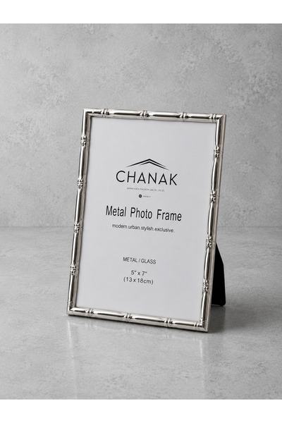 sahane & bazaar Metal Çerçeve Gold ve Gümüş 13x18 Ayaklı Resim Poster Belge E...