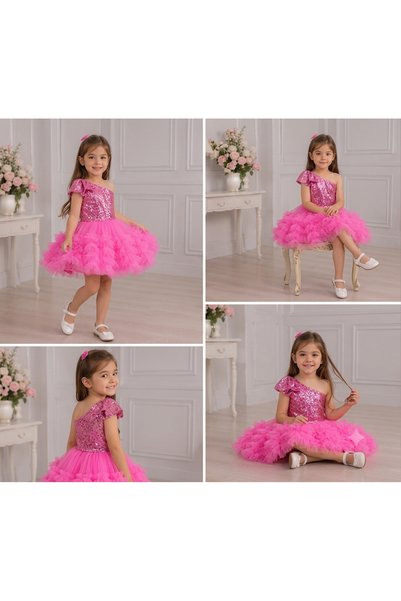 babysmile Pink Girl Costume Birthday Barbie Costume