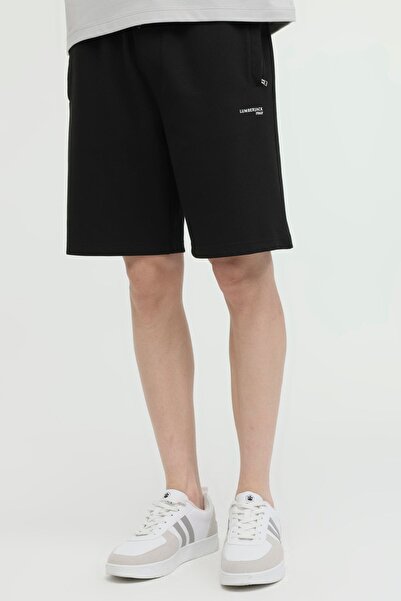 lumberjack Pantaloni scurți negri pentru bărbați ML OWEN 20ITL1069 4FX