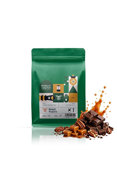 MICROLOT برازيلي موجيانا | حبوب قهوة مختصة (250جرام) معالجة مجففة, مناسبة لل ...