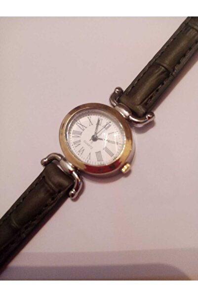 Brality Minimal Vintage Yeni Sezon Gold Renk Kasa , ---(HAKİKİ DERİ)--- Koyu ...