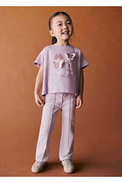 MANGO Baby Dekoratif dikişli