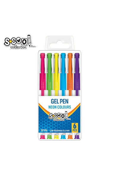 OEM Pix cu gel, neon, 6 buc/cutie