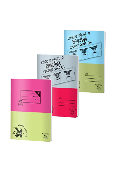 PIGNA Caiet A5 80 file Matematica Coperta Basic