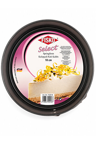Fisko Yuvarlak Kelepçeli Kek Kalıbı 18 cm