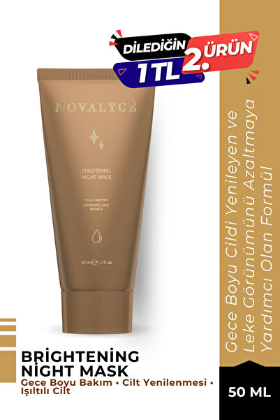 Novalyce Brightening Night Mask Anti-Blemish and Revitalizing Night Care 50ml