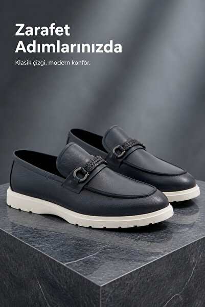 PATRICK CASSA Men's Genuine Leather Classic Casual Shoes