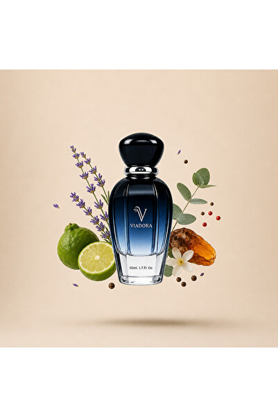 ViaDora S102 Yoğun Tütsü ve Deri Erkek Parfümü - 50 ml Eau De Parfum