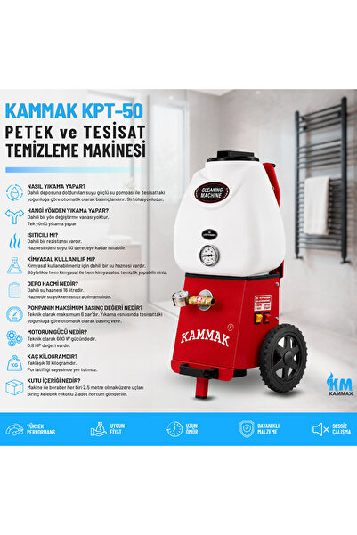Kammak Kpt-50 Petek Temizleme Makinesi