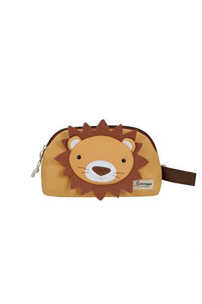 Samsonite Kahve Happy Sammies Eco - Seyahat Kiti / Kalem Kutusu - Lion Lester