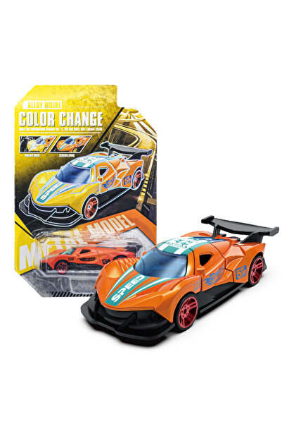Choice12 نموذج سيارة سباق Q Magic متغيرة الألوان بمقياس 1:64، سيارات ألعاب تع...
