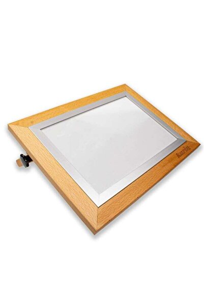 Genel Markalar Naturel Kayın Yüksek Işıklı Led Eskiz ve Çizim Masası 40x60 cm