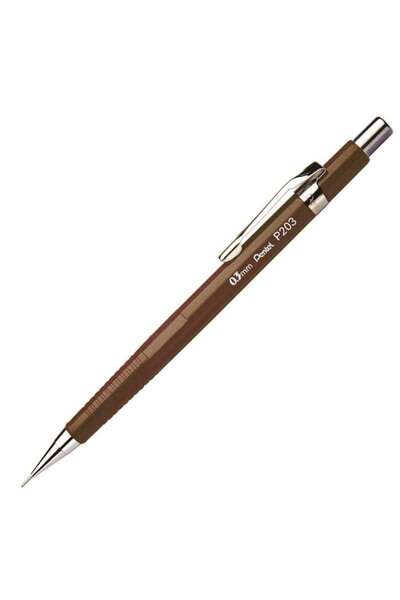 Pentel P203 Versatil 0.3 mm Uçlu Kalem Kahverengi
