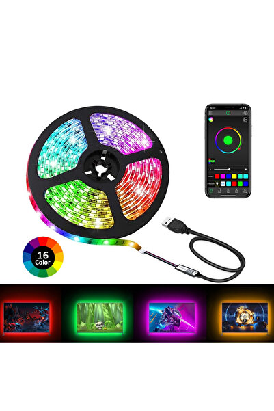 Choice 3m 5050 RGB LED LED Strip Lights,Bluetooth APP Control 5050 RGB Led Li...