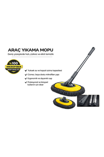 VİSCOMOP Mop profesional pentru spălarea mașinilor