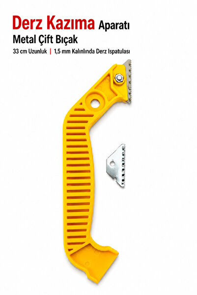 SGS DERZ KAZIMA APARATI Dolgu Kazıma Plastik Saplı + 1 adet yedek bıçak