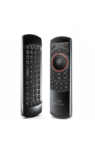Choice لوحة مفاتيح فرنسية Rii i25 2.4G Mini Wirless Air Mouse مع جهاز تحكم عن...