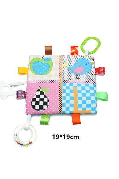 Choice Red Newborn Baby Plush Soft Appease Towel Sleeping Stroller Rattle Han...