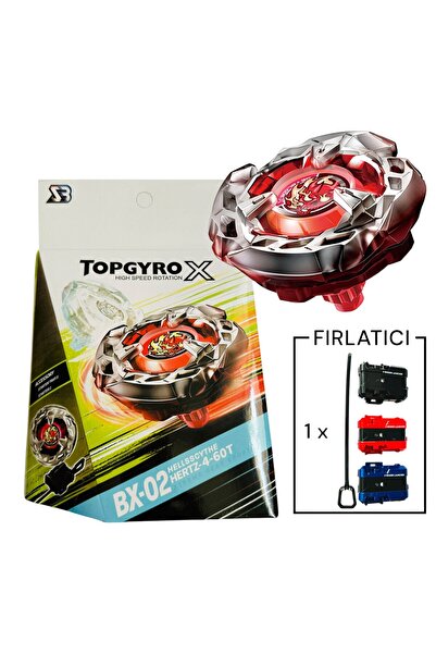 RAPIDITY BEYBLADE XSERİSİ BX-02 Şeritli Atıcılı
