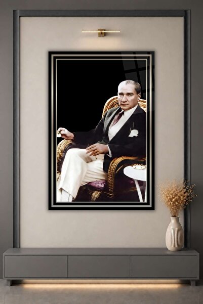HMDS CONCEPT Mustafa Kemal Atatürk Cam Tablo HMDS0465