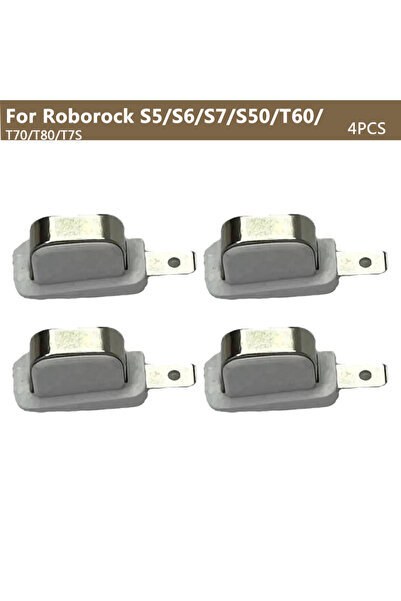 Choice 4 قطع لـ Roborock S5 S6 S7 S50 T60 T70 T80 T7S قاعدة شحن قابلة للاستبد...