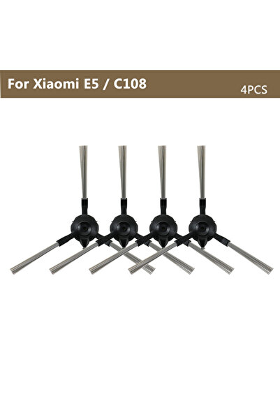 Choice4 قطع غيار لمكنسة الروبوت E5 / C108: فرشاة جانبية، قماش تنظيف، فلتر هيب...