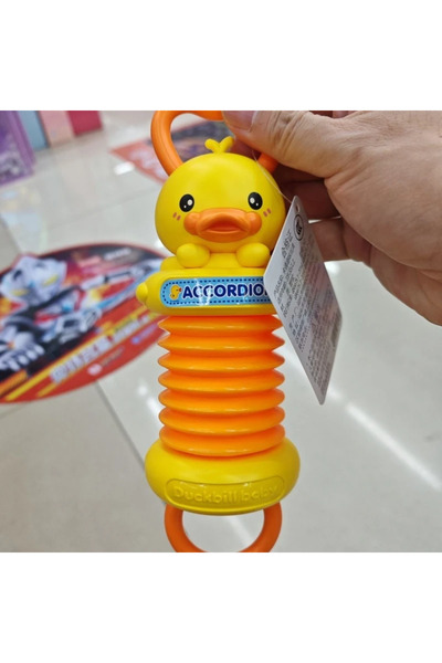Choice YELLOW Accordion Toy, Mini Musical Instrument, Early Educational Brain...