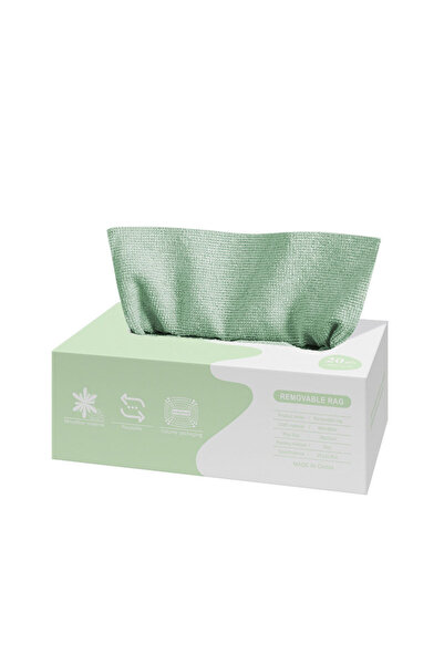 Choice Green 20pcs/box Pull-out Disposable Rags for Kitchen Household Absorbe...