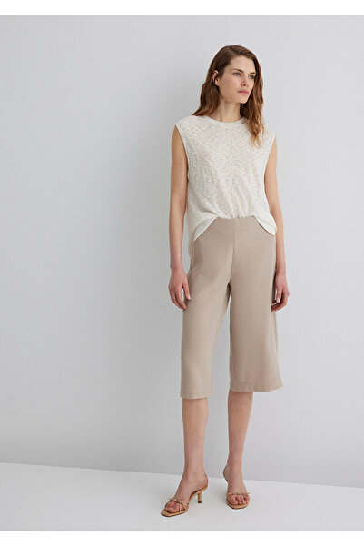 Mavi Bej Kısa Pantolon 1010794-82393