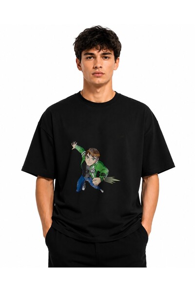 Inscriptie Tricou Unisex Bumbac Premium Casual " Ben 10 ultimate "