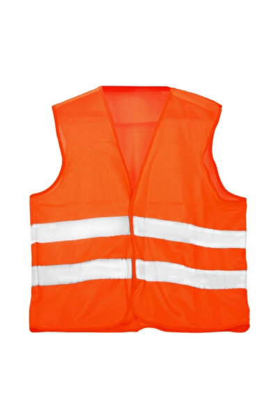 Go İthalat Phosphorescent Orange Warning Vest (5314)