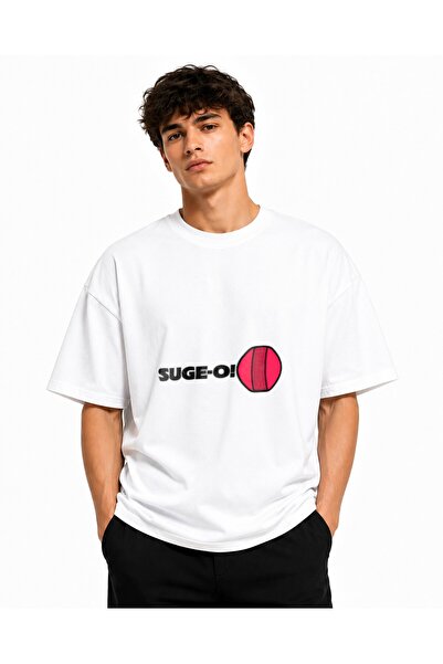Inscriptie Unisex Βαμβακερό T-Shirt Υψηλής Ποιότητας  "Suck It "