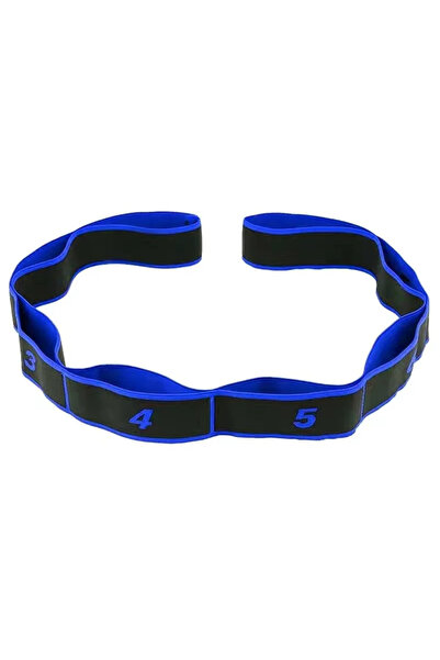 Choice Blue 8/10 Sections Dance Resistance Band Yoga Stretching Pilates Fitne...