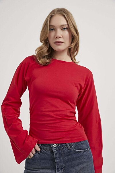 Arma Life Armalife 3074 spanish sleeve detail regular fit knitted women's blouse