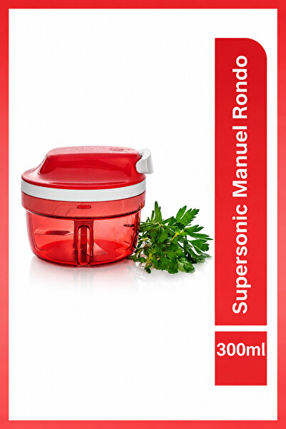 Tupperware Supersonic Manuel Rondo 300 ml Elektriksiz Doğrayıcı Mutfak Robotu