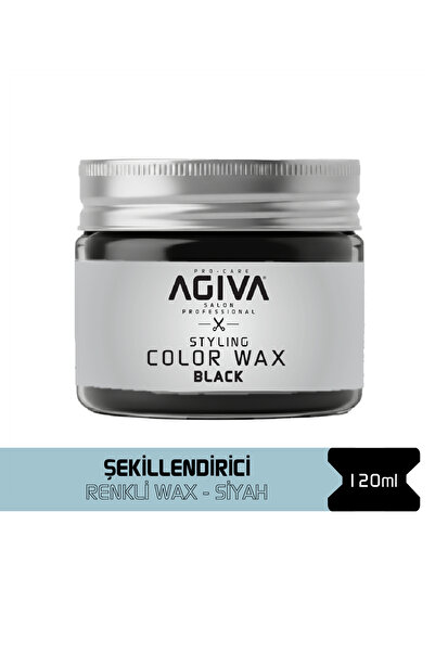 agıva Hairstyling Wax 02 Siyah 120 gr