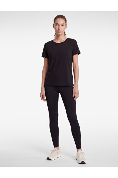 Koton Comfortable Fit Short Sleeve Crew Neck Sports T-Shirt with Window Detail