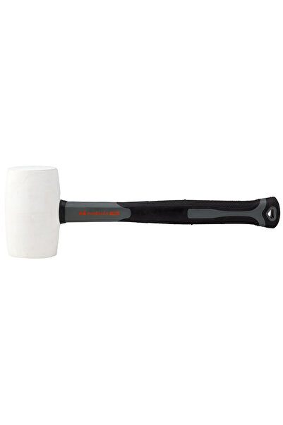 EvoTools Plus Ciocan alb din cauciuc, mâner din fibră de sticlă PLUS 0,68 kg
