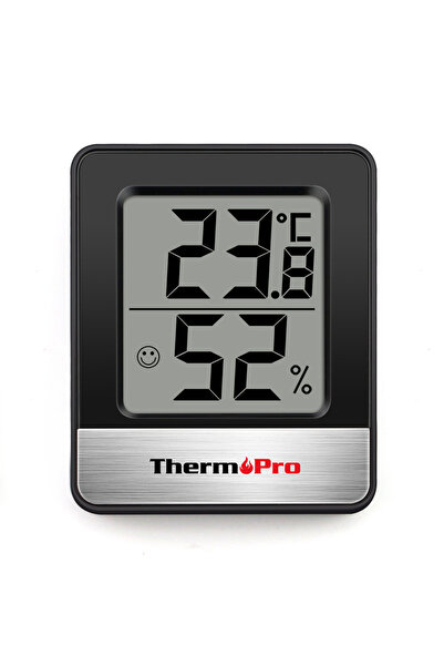 Choice black ThermoPro TP49 Mini Weather Station Indoor Thermometer Hygromete...