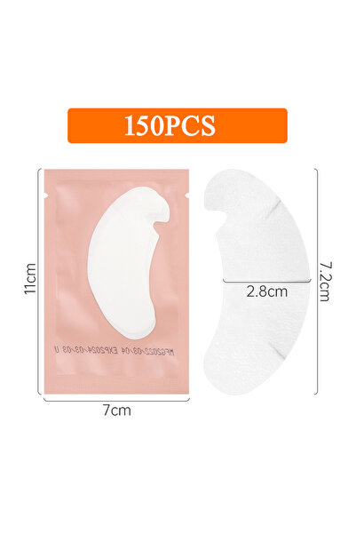 Choice Pink-150Pairs 150 Pairs Set Eyelash Extension U Shape Notch Eye Patch ...