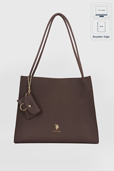 U.S. Polo Assn. Brown Women's Shoulder Bag Us26661