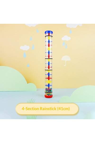 Choice1 4 piece 1Pc Rainmaker Musical Toy, Rain Stick Bell Hand Shaking Toy M...