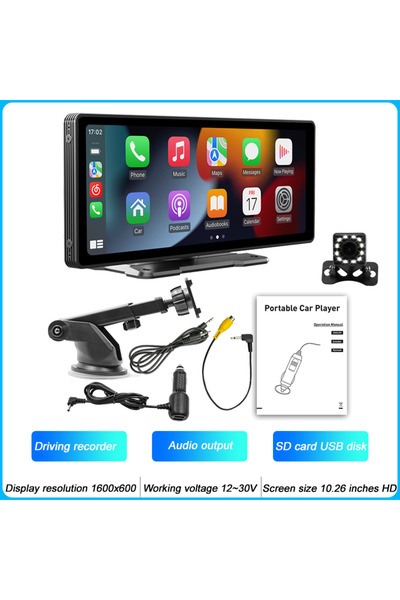 choice2 B5303-12LED BQCC 10.26 Inch Portable MP5 Multimedia Video Player Andr...
