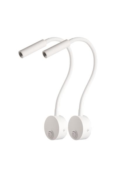 Choice Warm White 3000K 2 New white 2pcs светильн Hotel Bedside Working Study...
