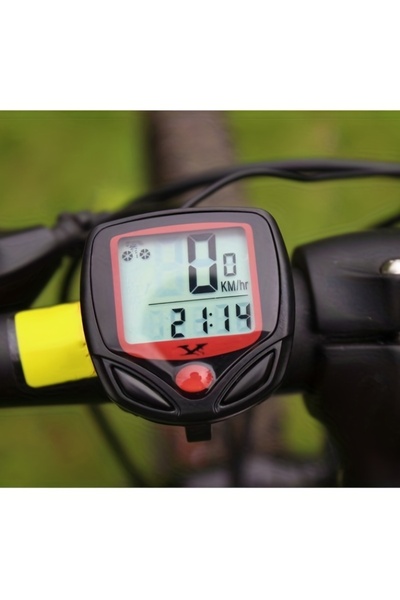Choice Black Bicycle Bicycle Bicycle Lcd Display Digital Computer Speedometer...