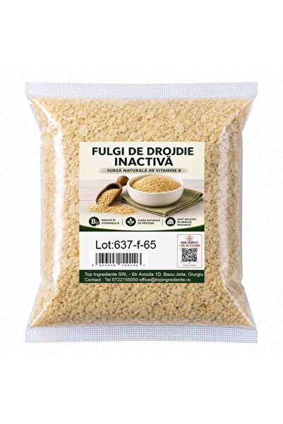 Top Ingrediente Fulgi de drojdie uscată inactivă – 1KG