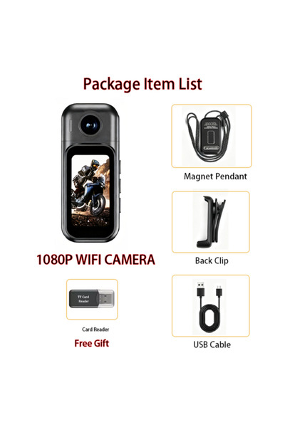 choice2 With 32G TF Card X50 BK Lite X50 Pro POV Body Camera 1080P HD Ultra C...