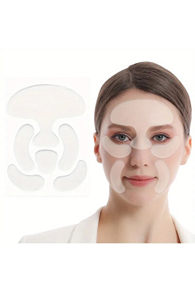 Choice SET Silicone Anti-Wrinkle Face Patches, Reusable Forehead Eye Smile Li...